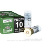 200 Rounds of 12ga Ammo by Sterling - 1-3/16 ounce 00 buck