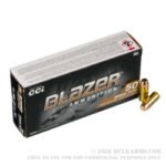 50 Rounds of .40 S&W Ammo by Blazer Brass - 180gr FMJ - Image 2