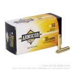 50 Rounds of .30 Carbine Ammo by Armscor USA - 110gr FMJ - Image 4