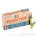 500 Rounds of .223 Rem Ammo by Hornady Frontier - 55gr FMJ - Image 4