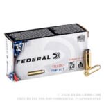 50 Rounds of .357 Mag Ammo by Federal Train + Protect - 125gr JHP - Image 4