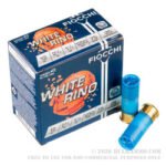 25 Rounds of 12ga Ammo by Fiocchi White Rino - 2-3/4" 1 1/8 ounce #7 1/2 shot - Image 4