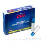 10 Rounds of .38 Spl Ammo by CCI - 100gr #9 shot - Image 4