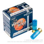 25 Rounds of 12ga White Rhino Ammo by Fiocchi - 1 1/8 ounce #8 shot - Image 3