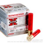 25 Rounds of .410 Ammo by Winchester Super-X - 1/2 ounce #7 1/2 shot - Image 3