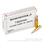 200 Rounds of 7.62x51 Ammo by Winchester - 135gr HP - Image 4