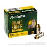 20 Rounds of .45 ACP Ammo by Remington Golden Saber Defense - 185gr BJHP - Image 4