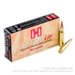 20 Rounds of .308 Win Ammo by Hornady Custom Lite - 125gr SST - Image 4