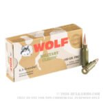 500 Rounds of 6.5mm Grendel Ammo by Wolf Military Classic - 100 gr FMJ - Image 4