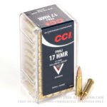 50 Rounds of .17HMR Ammo by CCI - 20gr FMJ - Image 4