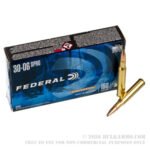 20 Rounds of 30-06 Springfield Ammo by Federal Power-Shok - 180gr SP - Image 4