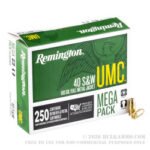 1000 Rounds of .40 S&W Ammo by Remington - 180gr MC - Image 3