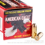500 Rounds of .40 S&W Ammo by Federal - 180gr FMJ