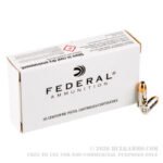 1000 Rounds of 9mm Ammo by Federal LE - 115gr +P+ JHP - Image 2
