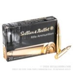 20 Rounds of 30-06 Springfield Ammo by Sellier & Bellot - 180gr FMJ - Image 4