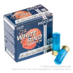 25 Rounds of 12ga Ammo by Fiocchi White Rino Super Lite - 1 1/8 ounce #7 1/2 shot - Image 3