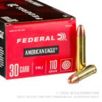 500 Rounds of .30 Carbine Ammo by Federal American Eagle - 110gr FMJ - Image 4