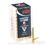50 Rounds of .17HMR Ammo by CCI - 20gr JSP - Image 3