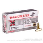 50 Rounds of 9mm Ammo by Winchester Super-X - 124gr BEB - Image 3