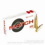 20 Rounds of .223 Ammo by Hornady - 73gr ELD Match - Image 4
