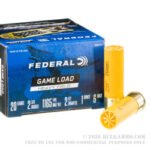 250 Rounds of 20ga Ammo by Federal - #6 shot