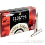 20 Rounds of 30-06 Springfield Ammo by Federal Vital-Shok - 165gr Trophy Bonded Tip - Image 4