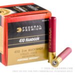 20 Rounds of .410 Ammo by Federal - #4 Buck