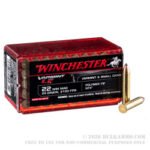 50 Rounds of .22 WMR Ammo by Winchester Varmint LF - 25gr NTX - Image 2