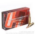 20 Rounds of .243 Win Ammo by Hornady Superformance Varmint - 58 Grain V-Max - Image 4
