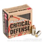 25 Rounds of 9x18mm Makarov Ammo by Hornady Critical Defense - 95gr JHP - Image 4