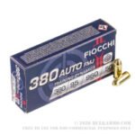 1000 Rounds of .380 ACP Ammo by Fiocchi - 95gr FMJ - Image 4