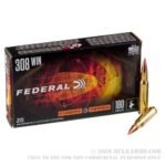 20 Rounds of .308 Win Ammo by Federal Fusion Tipped - 180gr Bonded Polymer Tip - Image 4
