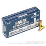 500 Rounds of 10mm Ammo by Fiocchi - 180gr FMJTC - Image 2