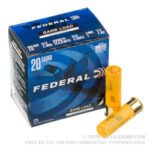 250 Rounds of 20ga Ammo by Federal Game Load Upland Hi-Brass - 1 ounce #7 1/2 shot - Image 3