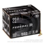 1100 Rounds of .22 LR Ammo by Federal Black Pack - 36gr CPHP - Image 5