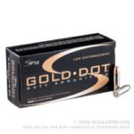 50 Rounds of .38 Spl +P Ammo by Speer - 125gr JHP - Image 3
