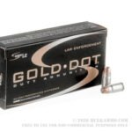 50 Rounds of .357 SIG Ammo by Speer LE Gold Dot - 125gr HP - Image 4