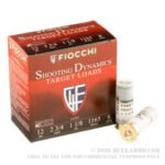 25 Rounds of 12ga Ammo by Fiocchi - 2-3/4" 1 1/8 ounce #8 shot - Image 2